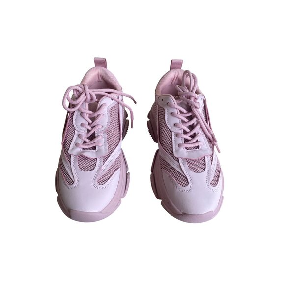 Steve Madden Womens Possession Dusty Pink Sneakers Size 9 POSS03S1 NEW Athletic - Picture 2 of 16
